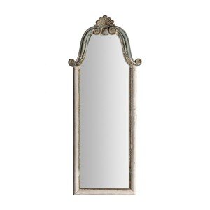 Estila Luxusní vintage nástěnné zrcadlo Heraldic s ozdobným vyřezávaným dřevěným rámem s patinou 180cm