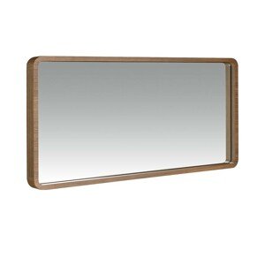 Estila Moderní zrcadlo Vita Naturale s dřevěným rámem obdélníkové 100cm